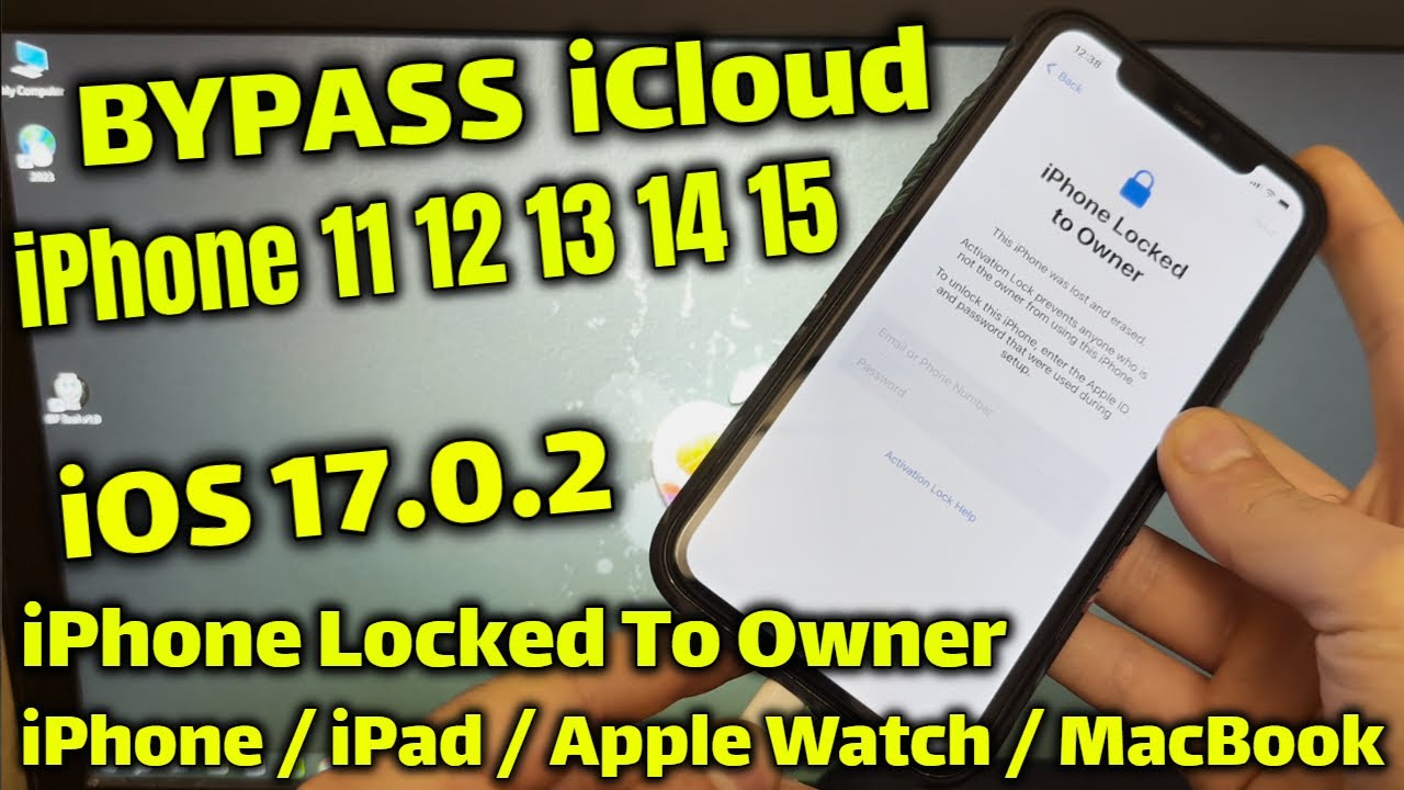 Bypass iOS 17 iCloud How To Unlock iPhone Locked to Owner Bypass iPhone 11  12 13 14 15 - YouTube