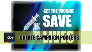 piZap's Quick Photo Editing Tutorial: Create Campaign Posters screenshot 4