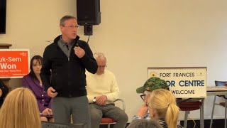 Fort Frances seniors question Thunder Bay-Rainy River candidates