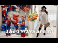 THE TWINS ARE FIVE! BIRTHDAY VLOG || FAMILY OF SIX || GILLIAN TRUITA