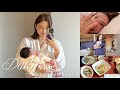 【入院Vlog】産後のとある1日の様子🏥🤱毎日泣いてた...🥲