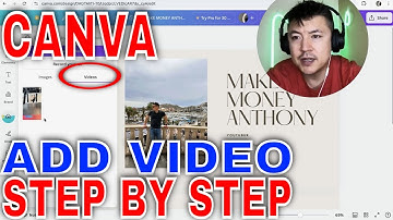 ✅  How To Add Video To Canva Website 🔴
