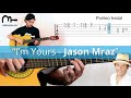 I am Yours Guitarra Acordes. Como tocar I am Yours - Jason Mraz en Guitarra