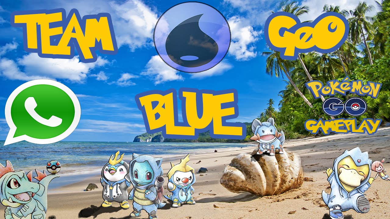 Pokemon Go Team Geo Blue Youtube