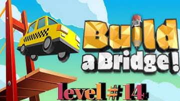 Build A Bridge | level # 14 | and get 3 stars
