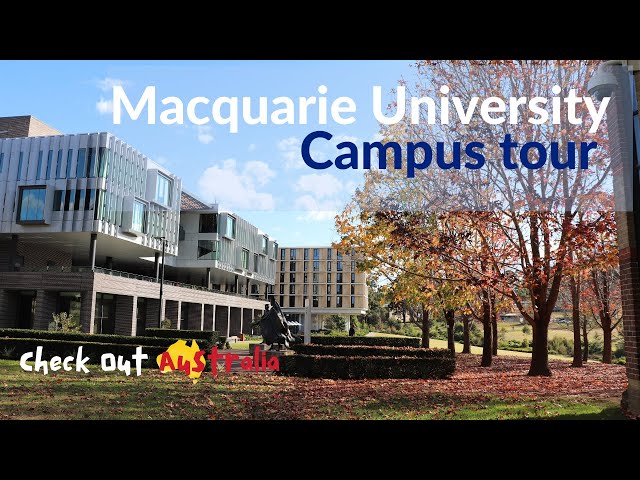 Macquarie University campus tour (Sydney)