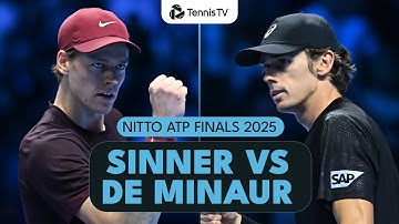 Jannik Sinner vs Alex De Minaur Semi-Final Highlights 🔥 | Nitto ATP Finals 2025