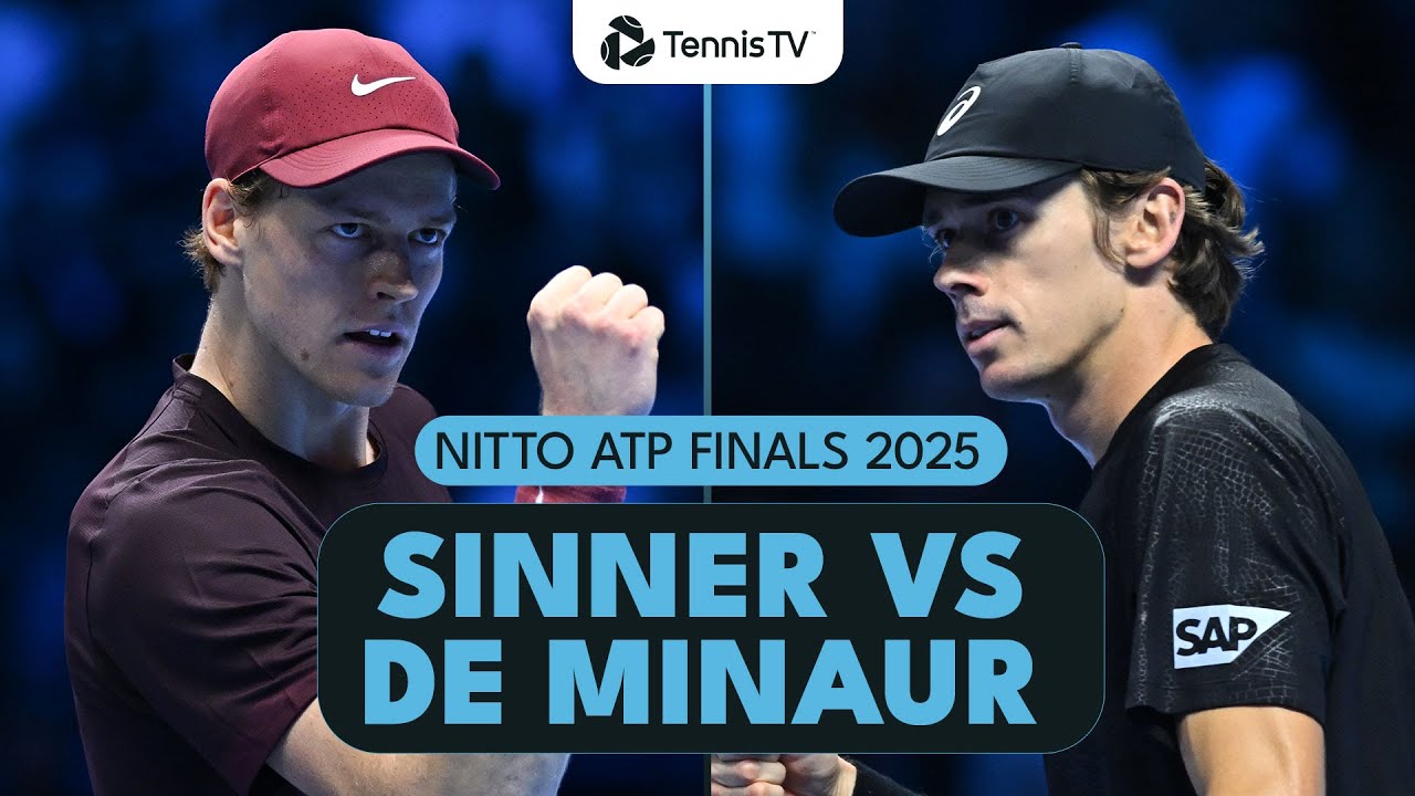 Jannik Sinner vs Alex De Minaur Semi-Final Highlights 🔥 | Nitto ATP Finals 2025