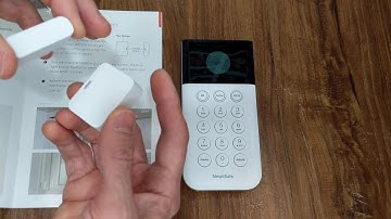SIMPLI SAFE ENTRY SENSOR HOW TO SET UP FOR A DOOR