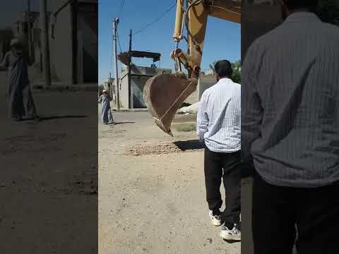 انفجار عنيف أثناء الحفر لإصلاح خط صرف صحي