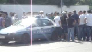 Bologna يوم 17 غشت 2009 أمام القنصلية المغربية بمدينة