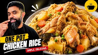 One Pot Chicken & Rice | The Easiest Family Dinner (No Mess!)