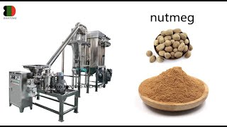 WANTONG cinnamon nutmeg powder making chili hammer mill spices grinder superfine grinding machine