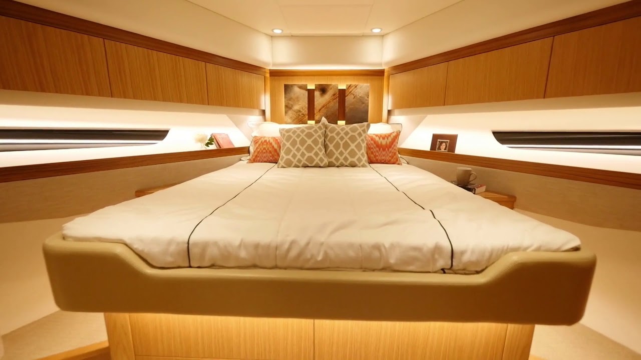 Riviera 57 Enclosed Flybridge - YouTube