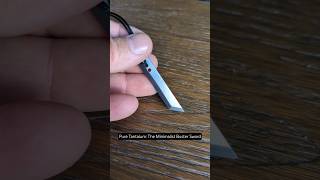Minimalist Buster Sword: Handcrafted Tantalum 🗡️ #Shorts #finalfantasyvii #jewelry