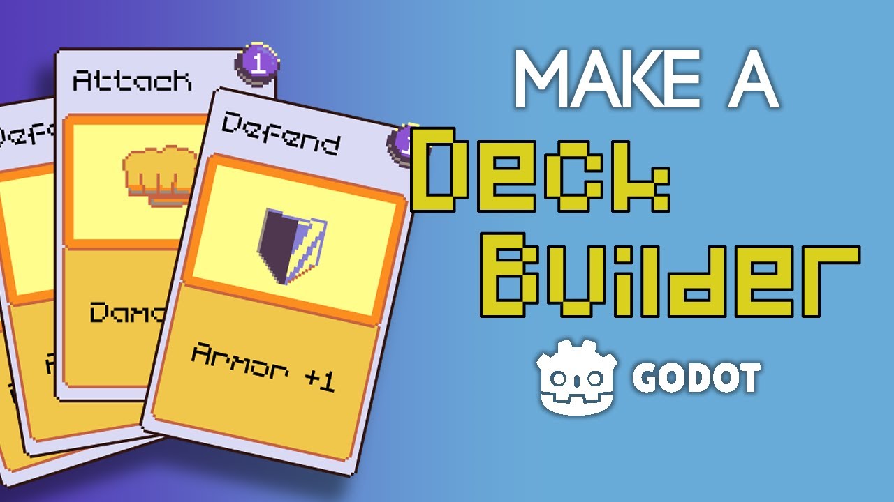 ⁣How to Make a Roguelike Card Game on Godot | Code Along