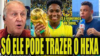 ZICO E RONALDO DERAM AULA! ENDRICK TEM QUER SER TITULAR DA SELEÇÃO BRASILEIRA