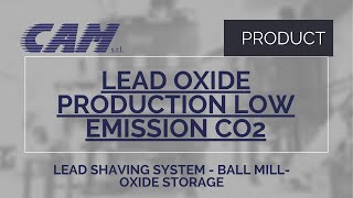 Lead Oxide Production Low Co2 Emission