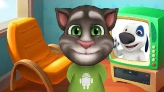 MY TALKING TOM || Home tour || Playing games || Jigsaw puzzles || Flappy tom || Full Fun screenshot 2