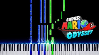 Break Free (Lead the Way) - Super Mario Odyssey (Piano Tutorial)