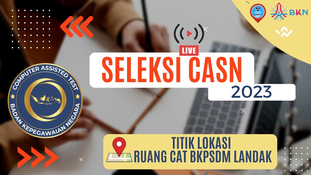 SELEKSI KOMPETENSI CPPPK TAHUN 2023 TILOK LABCAT BKPSDM PEMKAB. LANDAK, JUM'AT [24/11/2023]  SESI 40