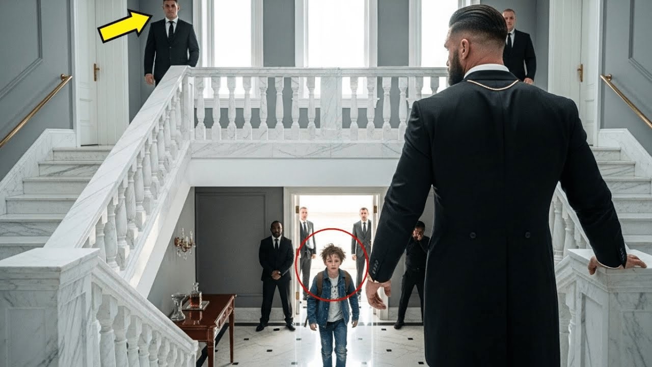 Junge klopfte an die Tür des Mafiabosses: „Mama sagte, du bist mein Vater“ – er verstummte.