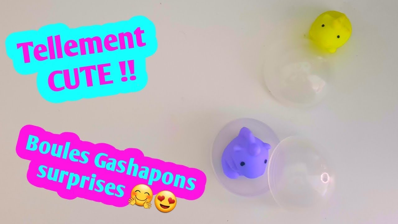 MEILLEURE OUVERTURE DE GASHAPON SQUISHY !! WTF !!! YouTube