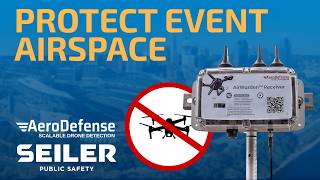 AirWarden Drone Detection System Keeps Events Safe