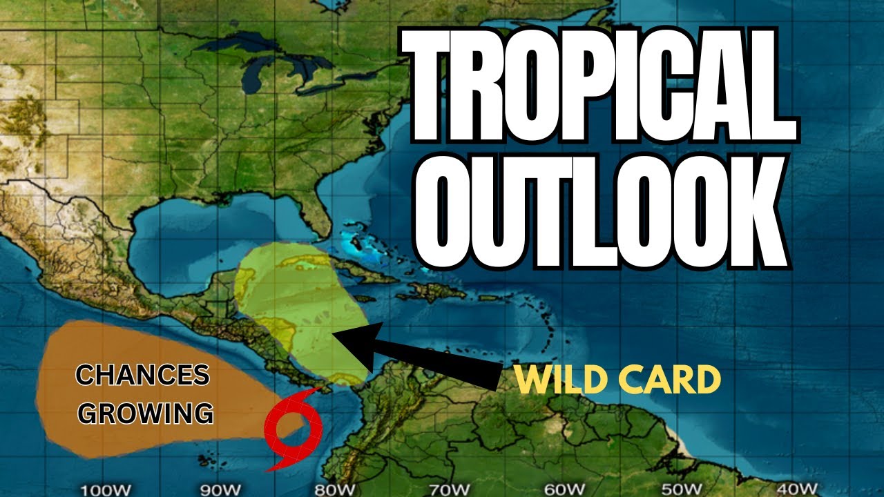 TROPICAL UPDATE - Chances Grow for Tropical Cyclone Development - YouTube