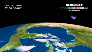 NASA's CloudSat Slices Through Paula's Clouds