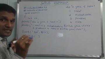 Switch case statement in C | Switch Statement in C with example program | C Programming | in telugu