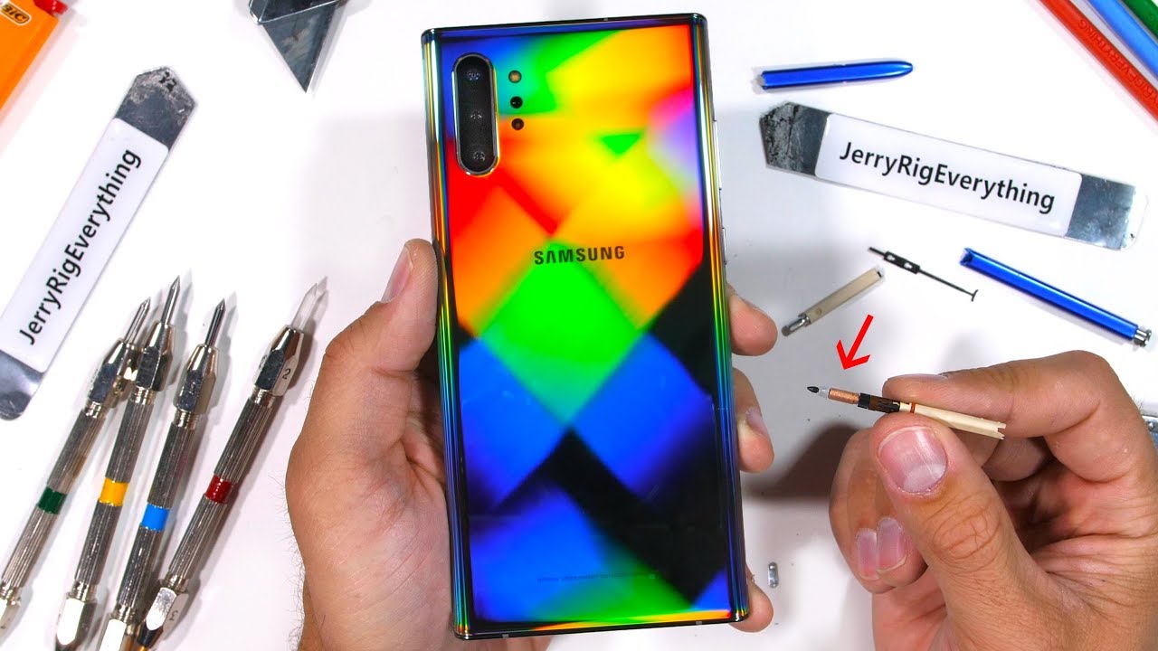 New Samsung Galaxy Note 10+ 5G Durability Test – is the S-Pen Worth it?
