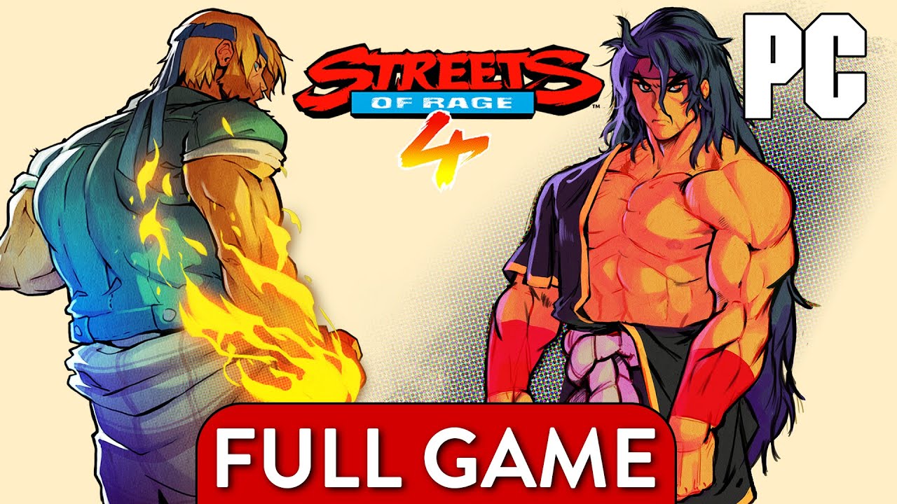 Streets of Rage 4 - PC Longplay (2 Players: Axel Stone & Shiva)