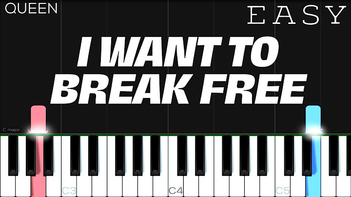 I Want to Break Free Piano version - Piano performance video thumbnail