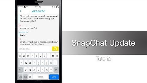 How to use Snapchat
