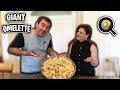 THE BIGGEST OMELETTE!!(40 EGGS}