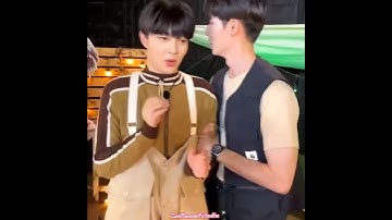 Zee Scaring Nunew🤭😂🤏#zeenunew #cutiepie #zeepruk #nunew