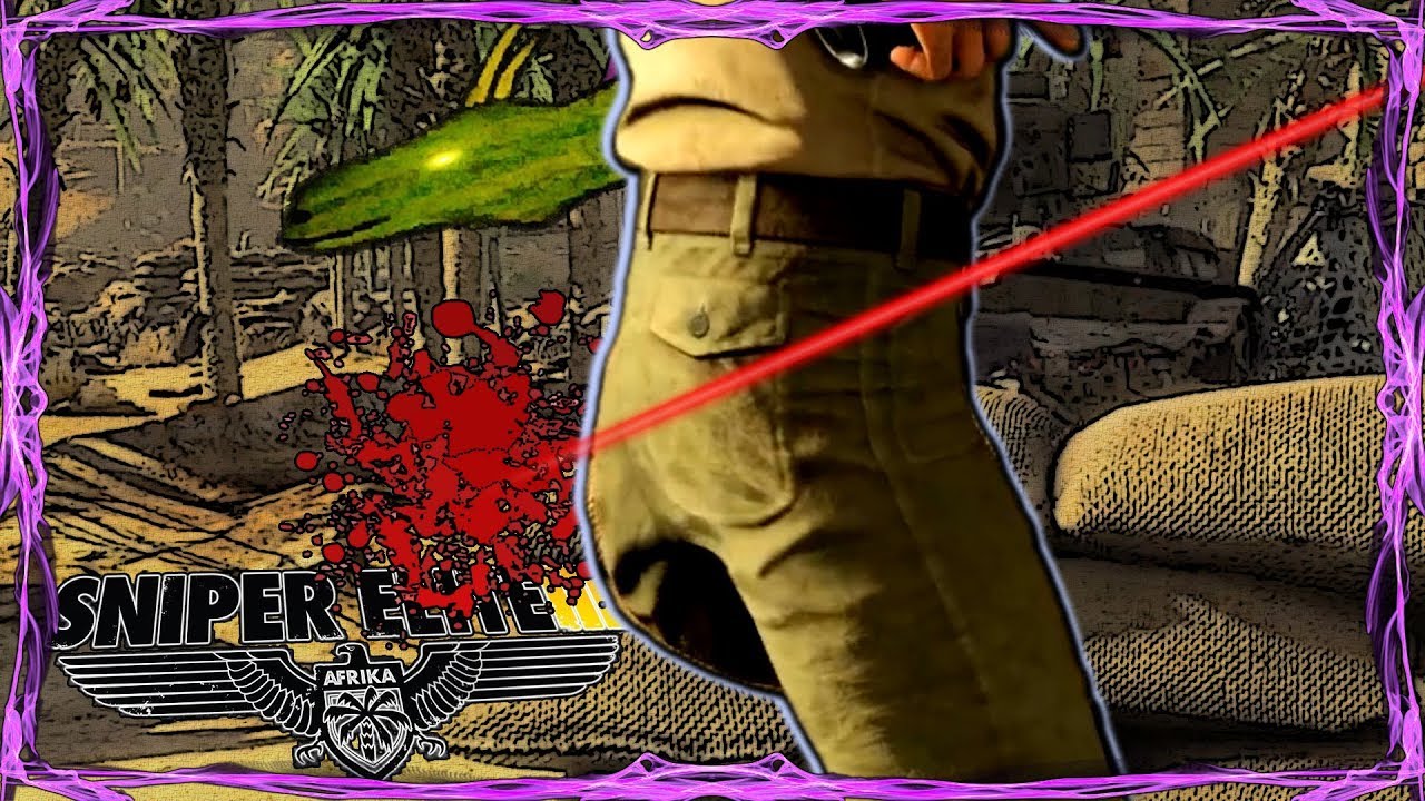 Ugly crotch shot - Siege of Tobruk Sniper Elite 3 Co-op #1