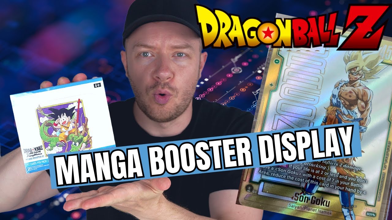 DRAGONBALL MANGA BOOSTER Display Opening Deutsch SB01 Fusion World