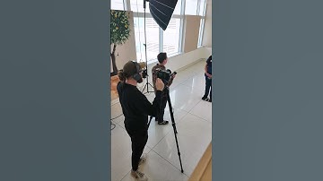 BTS - Corporate Interview Setup on the Blackmagic 6k Pro