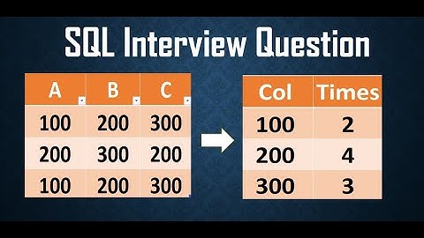 SQL Tricky Interview Question | Snowflake SQL