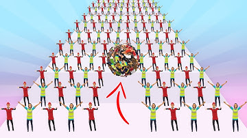 MAX LEVEL in Humans Roll!