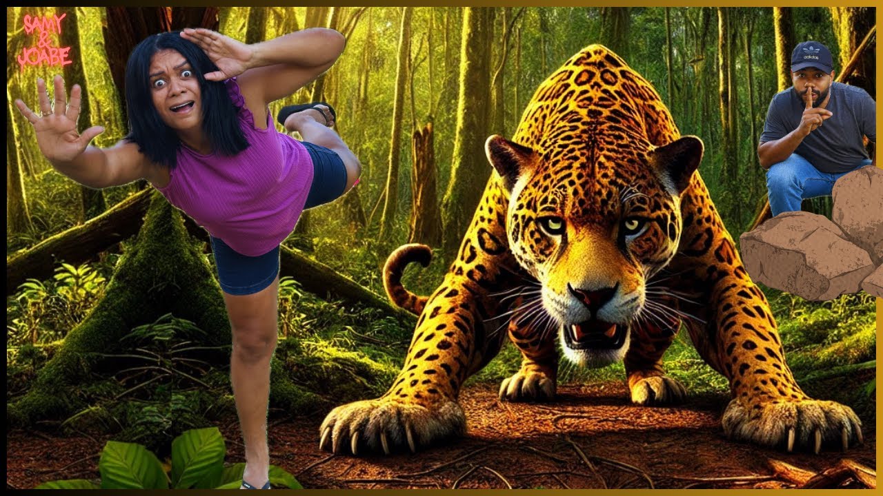 TEM UMA ONÇA PINTADA NO SÍTIO???