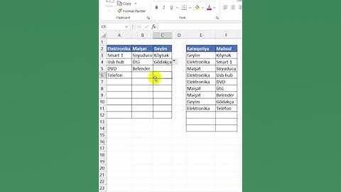 FİLTER funksiyası #innab #microsoft #excel
