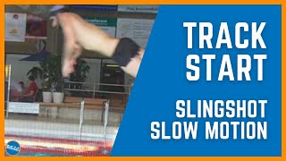 TRACK START (Slingshot type) in slow motion