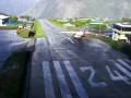 Takeoff at lukla airport