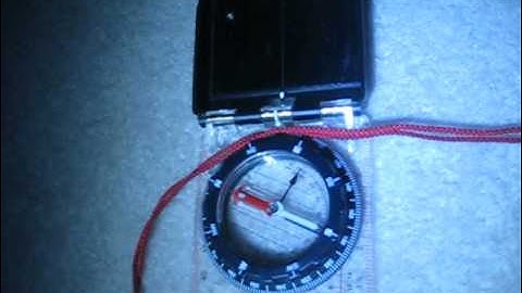 Night navigation with compasses