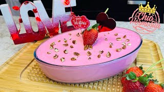 Postre Mega Delicioso  😋 Con Solo 2 Ingredientes / Para san Valentin