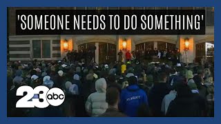 Vigil held for those killed in MSU shooting
