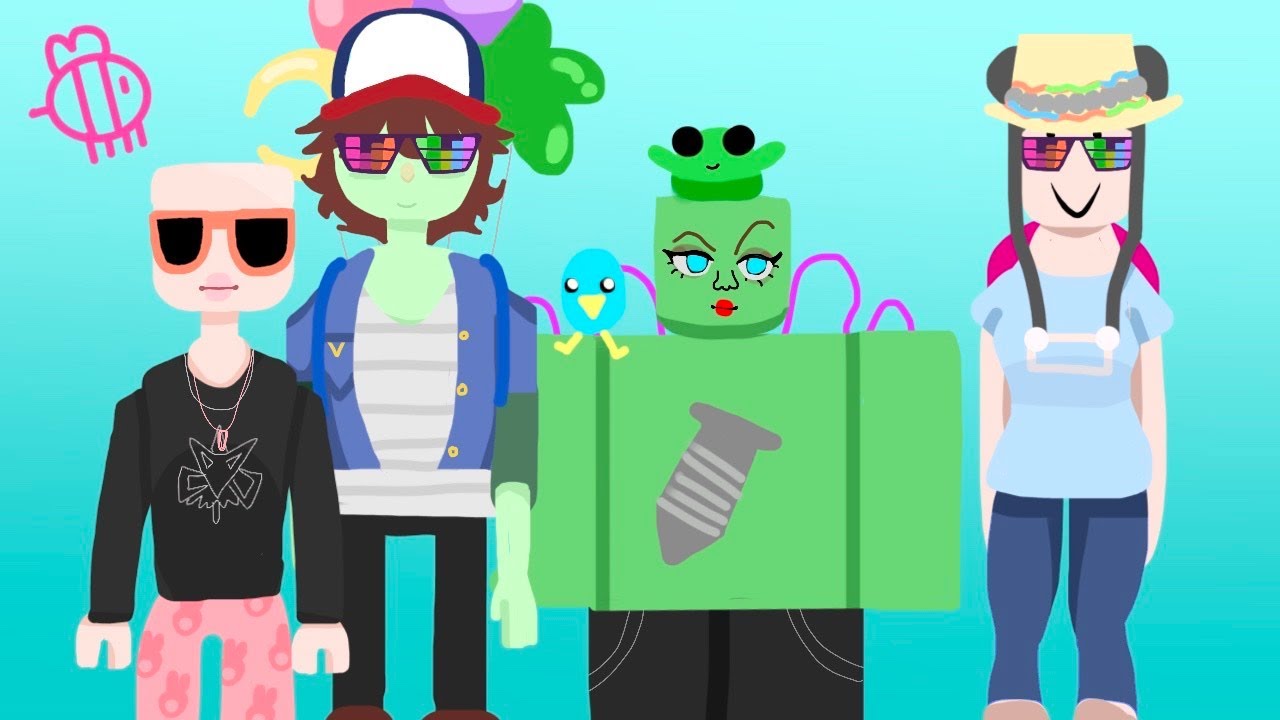 Me and my friends scream and run around Roblox for 15 minutes - YouTube
